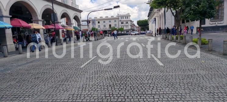Xalapa, atrapada entre marchas y embotellamientos