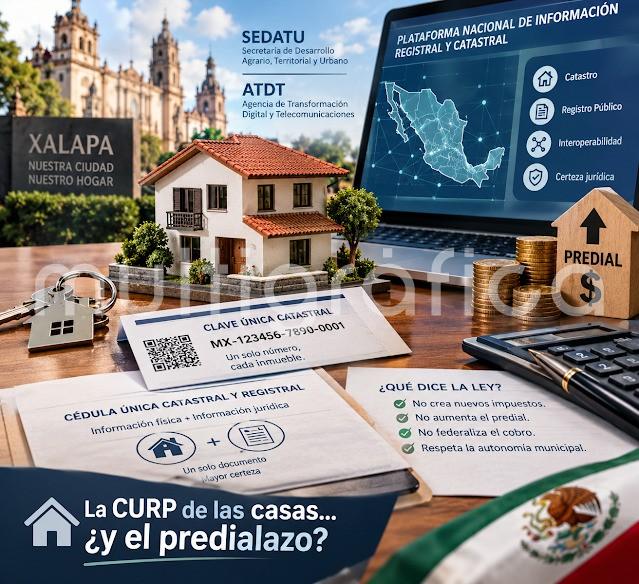 La CURP de las casas… ¿y el predialazo?