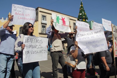 Cabe recordar que los empleados del Seguro Pupular ya han denunciado despidos. 
