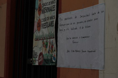 Hasta Club Rotario tuvo que cancelar algunas acciones de salud ante los rumores desatados por actos vandálicos. 