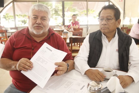 El dirigente estatal de MORENA, Manuel Ladrón de Guevara, pidió al OPLE pagar las prerrogativas a este partido político pues hasta el momento este órgano electoral local sólo a cumplido esta obligación con el PRI y el PAN. 