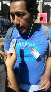 Moisés Amezcua, vocero del SUSETV en la región de Córdoba recordó que el año pasado tuvieron un incremento del 3% directo al salario y espera que este año sea mayor.