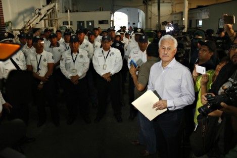 El secretario de Seguridad Pública, Jaime Téllez, informó que se detectaron patrullas de Tránsito Estatal clonadas, por lo que se investigan estas irregularidades. Sobre los 20 jóvenes vinculados con la <em>Legión Holk</em>, dijo que los mismos serán monitoreados y fueron entregados a sus padres. 