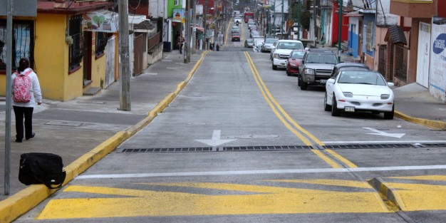 La calle Francisco Sarabia ya fue abierta a la circulación vehicular. Vecinos y demás beneficiados quedaron con la obra. 