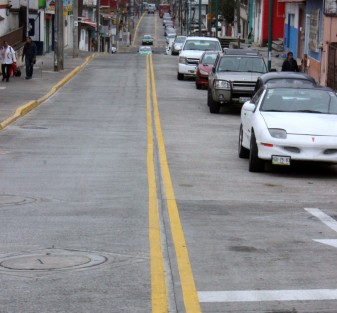 La calle Francisco Sarabia ya fue abierta a la circulación vehicular. Vecinos y demás beneficiados quedaron con la obra. 
