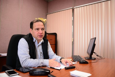 Cuauhtémoc Pola,  titular de la Secretaría de Fiscalización del Congreso del Estado. 