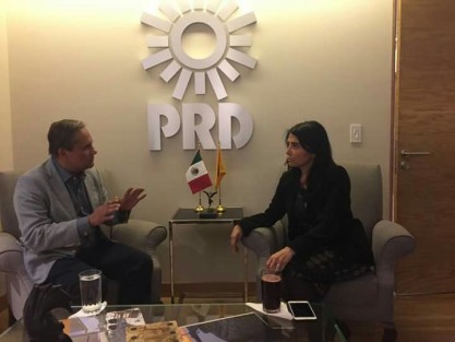 Nicanor Moreira se reunió con la presidenta del CEN del PRD, Alejandra Barrales, donde conversaron sobre acciones para construir un mejor porvenir para Xalapa. 