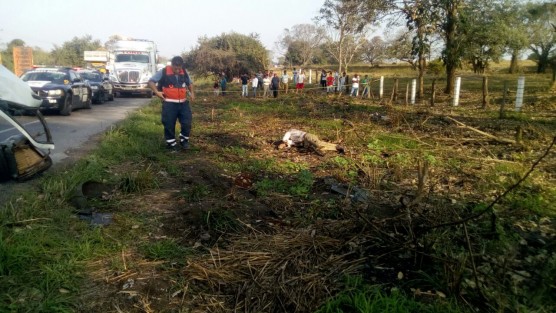 Al parecer los tripulantes del auto viajaban en estado de ebriedad.