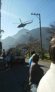 Extraoficialmente se supo que hubo 7 personas detenidas. La movilización alertó a los vecinos y que participaron más de 100 elementos en vehículos y helicóptero.