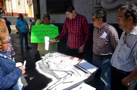 Personas adheridas al Comité de defensa del Barrio de San Bruno recaban firmas para un proyecto para dichas intalaciones, esto luego de que hace unos días el alcalde de Xalapa, Américo Zúñiga estuviera en la  Ciudad de México para dar seguimiento a la solicitud de donación del inmueble propiedad de la Secretaría de Hacienda. 