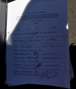 Personas adheridas al Comité de defensa del Barrio de San Bruno recaban firmas para un proyecto para dichas intalaciones, esto luego de que hace unos días el alcalde de Xalapa, Américo Zúñiga estuviera en la  Ciudad de México para dar seguimiento a la solicitud de donación del inmueble propiedad de la Secretaría de Hacienda. 
