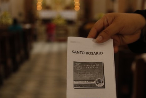 La jornada de oración <em>Un milagro por México</em>, para pedir por la paz en nuestro país, inició a las 7 de la mañana y concluirá a las 19:00 horas. 
