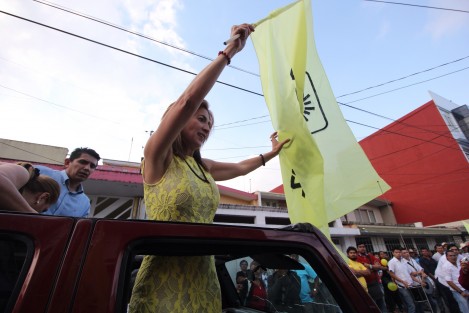 Ana Miriam Ferráez también quiere llegar a la alcaldía de Xalapa. 