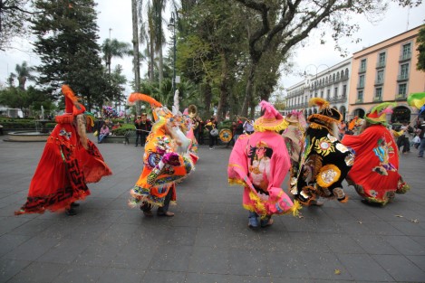 ​​​​​​​​​​​​​​​​Danzantes del municipio de Zacualpan visitaron la capital del estado para promocionar su tradicional carnaval que se llevará a cabo del 24 al 28 de febrero.