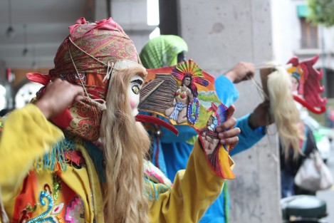 ​​​​​​​​​​​​​​​​Danzantes del municipio de Zacualpan visitaron la capital del estado para promocionar su tradicional carnaval que se llevará a cabo del 24 al 28 de febrero.