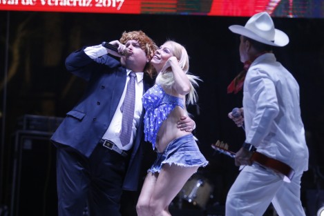  El presidente de los Estados Unidos, Donald Trump, fue ridiculizado en un show cómico.