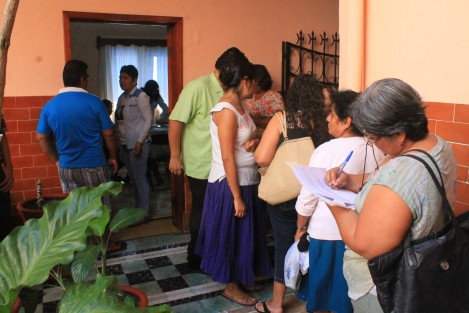 En Papantla se tomaron muestras de ADN de familiares de personas desaparecidas, con el fin de que ayuden a la identificación más rápida de sus restos, en los casos en que se encuentren los mismos. 