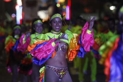 En el quinto y último desfile del Carnaval de Veracruz 2017, se contó con la presencia del actor Mauricio Ochman.  