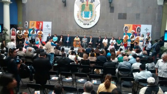 En el patio del Palacio de Gobierno, es presentada la Cumbre Tajín 2017, una edición, no mejor ni peor que las anteriores, sino diferente. 