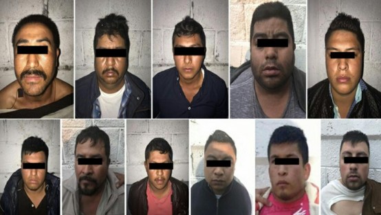 Tras esto arribaron a la base de la policía federal aproximadamente 50 personas armadas con pistolas y machetes, pretendiendo rescatar el vehículo y a los presuntos, los agresores intentaron tomar las instalaciones y efectuaron disparos afuera de la misma, por lo que elementos de la SEDENA, Marina Armada de México, Policía Federal, Gendarmería Nacional, Policía del Estado, Fuerza Civil y Policía Municipal de Orizaba, actuaron y detuvieron a 11 personas, se menciona todos habitantes de la comunidad de Tetelzingo, perteneciente a Coscomatepec.