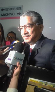 El titular del ORFIS, Lorenzo Antonio Portilla Bonilla, acudió al Palacio Legislativo, como parte de las audiencias que sostienen con legisladores locales.  