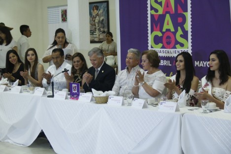 En la ciudad de Veracruz fue presentada la Feria de San Marcos  que se llevará a cabo en Aguascalientes del 15 al abril al 7 de mayo. Para esta edición Veracruz es el estado invitado.