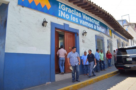 Para evitar que las inconformidades pasen a mayores, las oficinas del CDE el PAN fueron cerradas. 