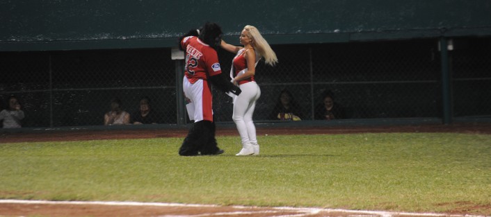 Ambiente en el Parque Deportivo Colón con las mascotas.  