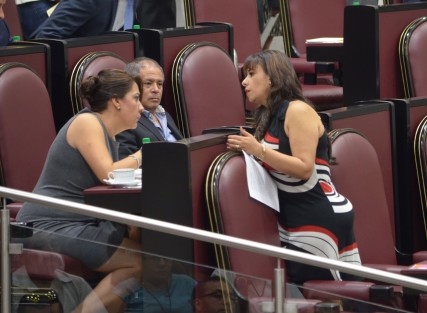 Luego de su discusión, la Ley del reordenamiento de Transporte Público fue aprobada con 34 votos a favor y 12 en contra en el Congreso local. 