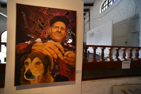 En la Casa del Lago UV se encuentra hasta el próximo 5 de abril  la  Exposición colectiva <em>El Hombre en su Cosmos</em>. Homenaje a Carlos León, en la cual participan sus amigos, compañeros y Maestros. 