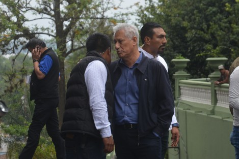 Quizá por la naturaleza del evento, y los cargos de los asistentes, pero fue evidente el incremento de los elementos de seguridad de  los funcionarios. 