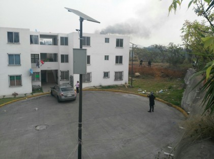 Cabe mencionar que los tres cuerpos hallados en San Miguelito,  se encontraban detrás de las instalaciones del SEMEFO. Al lugar se trasladaron elementos de seguridad, quienes acordonaron la zona  y personal de Servicios Periciales, quienes realizan la criminalística de campo.