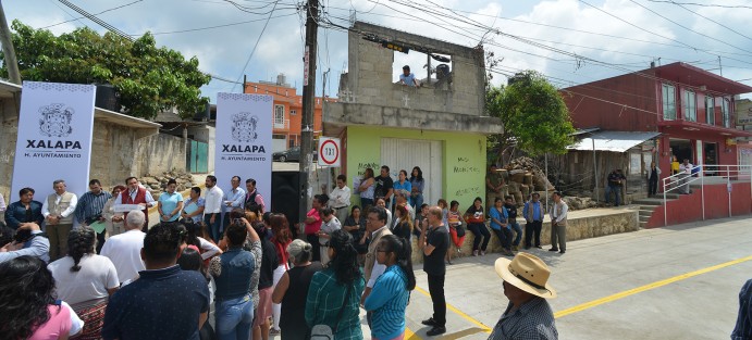 El alcalde Américo Zúñiga destacó que en dichas obras se invirtieron 12 millones de pesos.  
