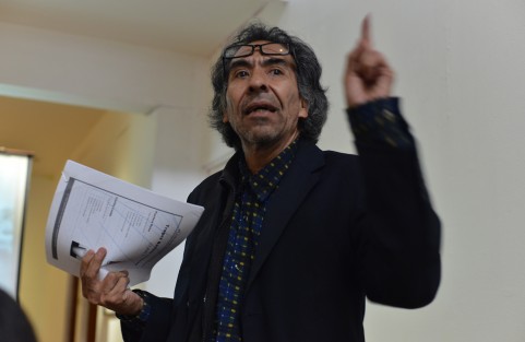 En la galería Universitaria Ramón Alva de la Canal, se llevó a cabo la Plática Estenopeica <em>El Viejo Placer de Guardar la Luz</em> a cargo del maestro Daniel Mendoza Alafita.