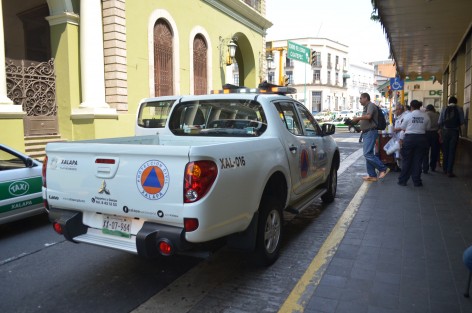 Una fuga de gas al activarse la válvula de seguridad del negocio de hamburguesas de la avenida Enríquez, alertó a los cuerpos de seguridad alrededor del mediodía de este martes, por lo cual personal de la torre SSP fue desalojado. 