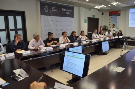 Yolanda Baizabal, Secretaria de Protección Civil en la entidad, en reunión ordinaria con el Comité estatal de Prtección Civil contra incendios forestales y manejo del fuego, dio a conocer los avances del programa en materia de prevención de incendios y del operativo de Semana Santa 2017. 