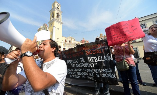 Miles de trabajadores se dieron cita para desfilar por el Día del Trabajo, fueron varias y diversas manifestaciones las que se pudieron ver durante la marcha. 