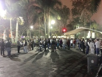 El candidato a la alcaldía de Xalapa por MORENA, Hipólito Rodríguez, inició su campaña en el parque Benito Juárez.   