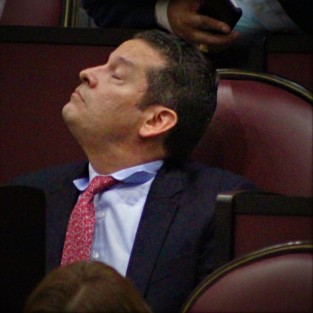 Juan Manuel del Castillo, ni sufre ni se acongoja. 