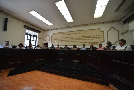 Se llevó a cabo la sesión solemne de cabildo del Ayuntamiento de Xalapa, donde se trataron varios asuntos, entre otros, la solicitud al Congreso de autorización para construir la tercera etapa del colector Amazonas. 