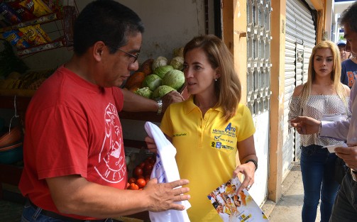 Ana Miriam y su campaña.