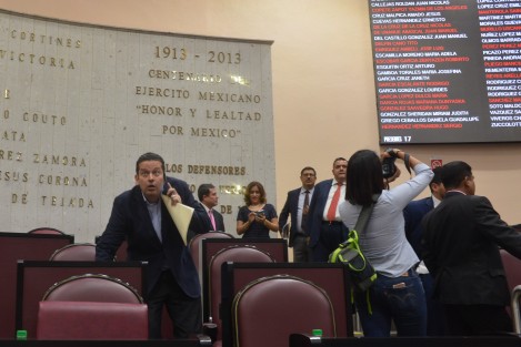 ¡Ya retiraron de la orden del día el punto de acuerdo para iniciar juicio político contra Winckler! ¡Seguimos siendo los mismos!