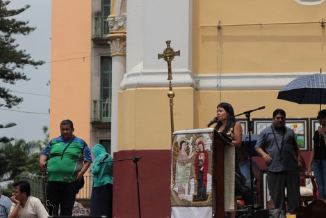 Grupos religiosos también hacen sus campañas. 