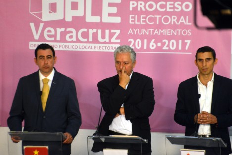 Se llevó a cabo el  primer debate entre los candidatos a alcalde de Xalapa, organizado por el OPLE.   