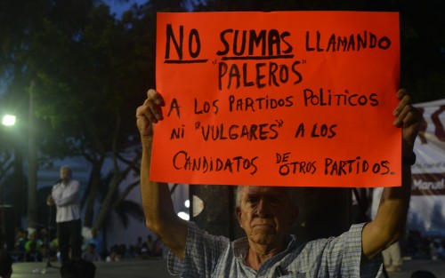 Visita de AMLO a la ciudad de Veracruz.