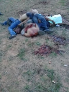 Los cadáveres decapitados y con huellas de tortura, de cinco personas fueron encontrados la mañana de este viernes a un costado de la carretera que va de Rodríguez Clara a Nopaltepec, al Sur del Estado, cerca de la Subestación Eléctrica, a la altura de la localidad de La Luisa. 
