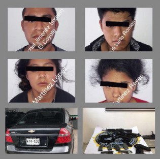  En operativo conjunto, elementos de las policías Federal y Estatal detuvieron a Christian Michel N, alias El Coyote, mando de Los Zetas.
