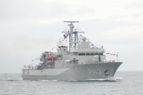 . Como parte de estos festejos, la Primera Región Naval de la Secretaría de Marina,  llevó a cabo el depósito de una ofrenda floral en altamar a bordo del buque Bicentenario de la Independencia en memoria de los marineros caídos en el mar.
