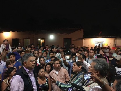 El OPLE en Teocelo, con las actas escrutadas le da en triunfo a Mario Chama.