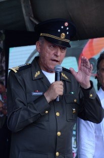 El secretario de la Defensa Nacional, Salvador Cienfuegos, aseguró que la SEDENA continuará apoyando a Vracruz en materia de seguridad